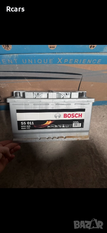 Акумулатор бош 85Ah 800A в добро състояние, снимка 1