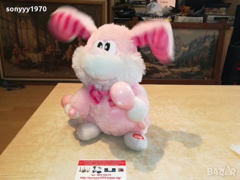 заек-музикален 33х30х15см 0209211725, снимка 1