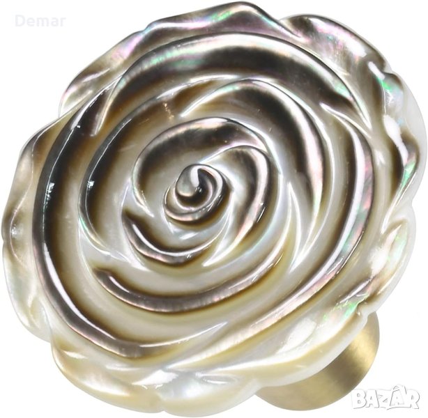 Комплект дръжки за скрин с цветя, снимка 1