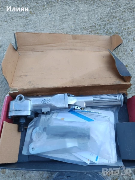 Пневматична ъглошлайф машина, снимка 1