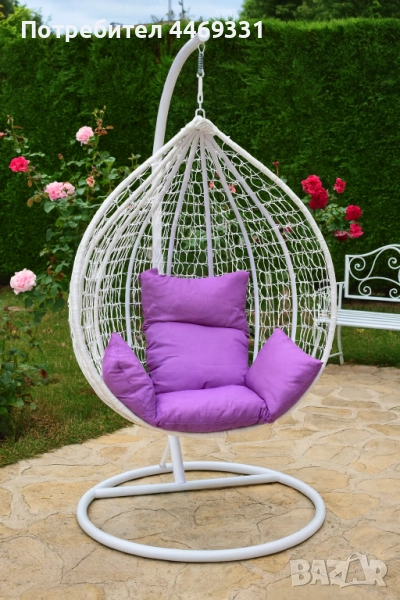 Градинска висяща люлка тип гнездо,яйце–Промоция! , снимка 1
