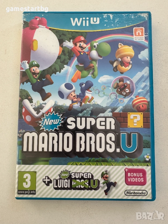 New Super Mario Bros. U + New Super Luigi U за Nintendo Wii U, снимка 1