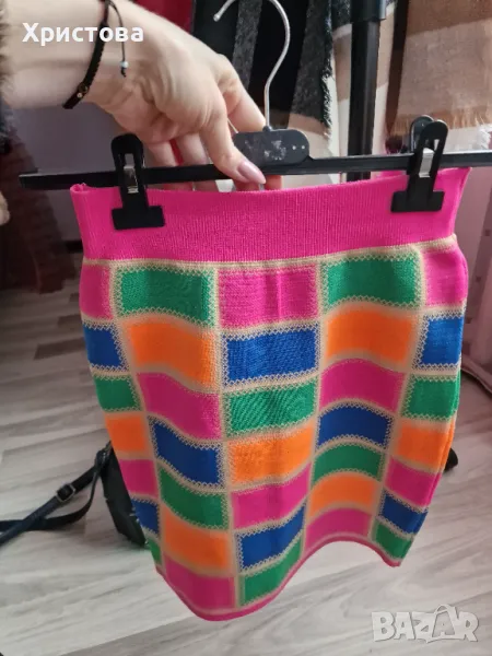 Нова с етикет! Неонова пола плетиво - 22,00лв., снимка 1