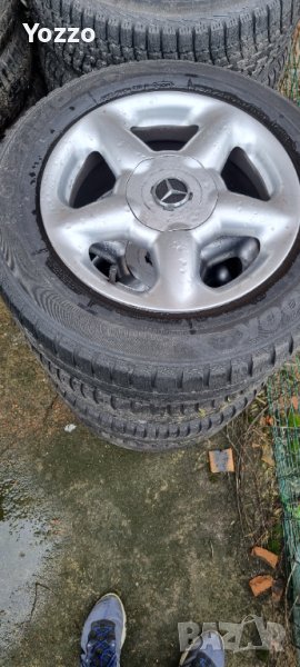 4 × Джанти с гуми за Мерцедес BBS, снимка 1