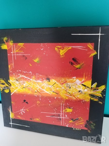 Картина с акрилни бои 40х40см, снимка 1