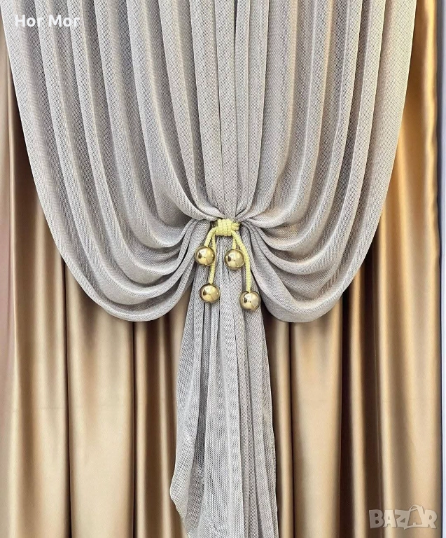 Пердета и завеси Rose Textile, снимка 1