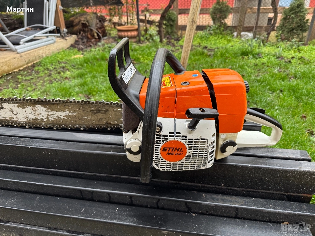 Бензинова професионална резачка stihl ms 341 щил, снимка 1