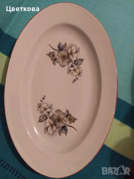 3 овални чинии, снимка 1