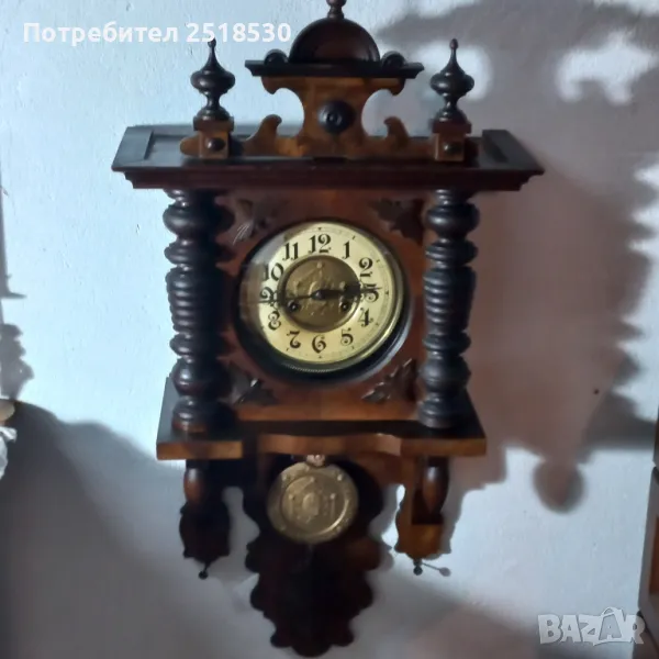 Старинен стенен часовник , снимка 1