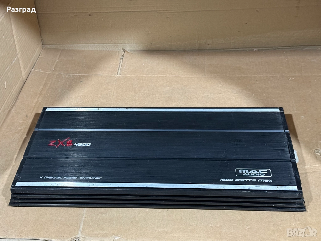 Усилвател за кола MAC AUDIO ZXS  4500  1800W, снимка 1