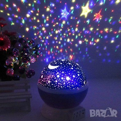 Нощна лампа детски планетариум, снимка 1
