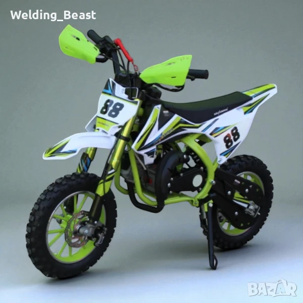 Кросов Мотор Детски бензинов 50cc MX Sport - Green, снимка 1