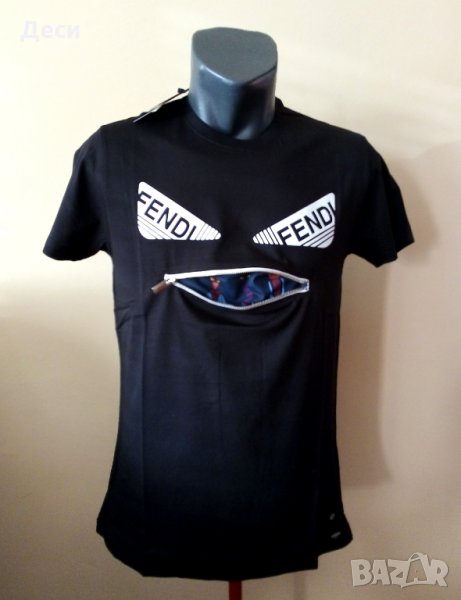 Fendi мъжка тениска нова с етикет, снимка 1