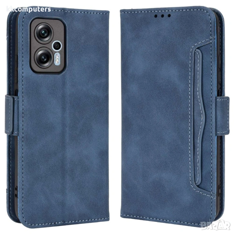 Xiaomi Poco X4 GT 5G/Redmi Note 11T Pro 5G/Note 11T Pro+ 5G Wallet Калъф и Протектор, снимка 1