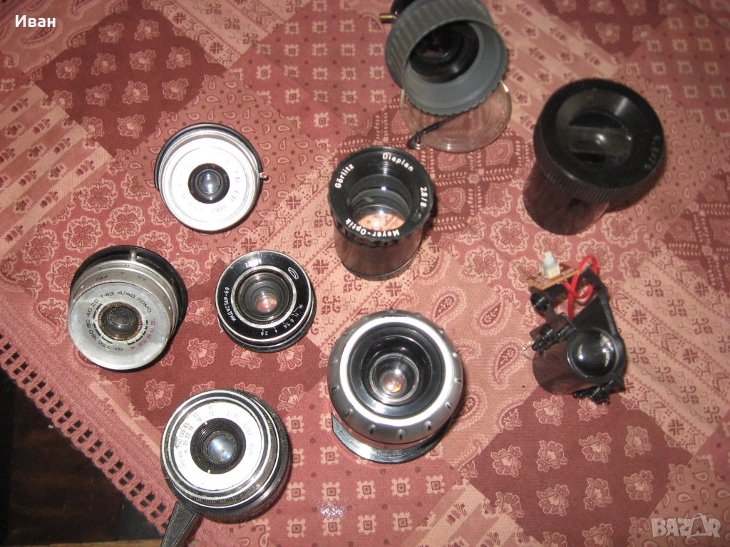 обективи разни 9 бр., снимка 1