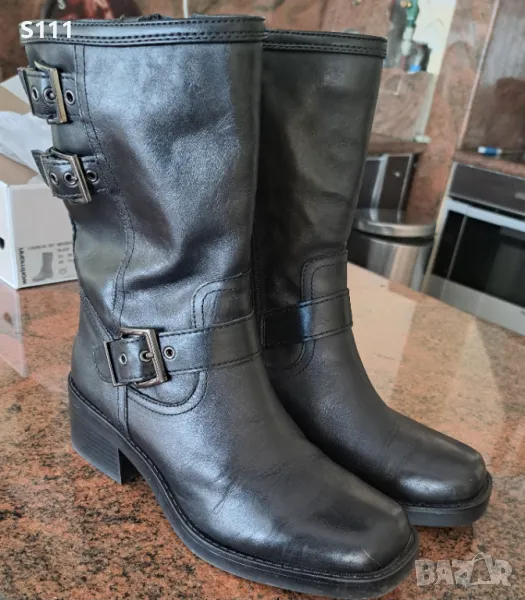 Страхотни ботушки TAMARIS, естествена кожа, като нови, снимка 1