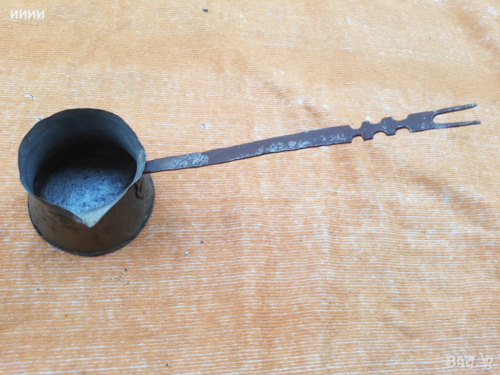 Османско бакърено джезве 2, снимка 1