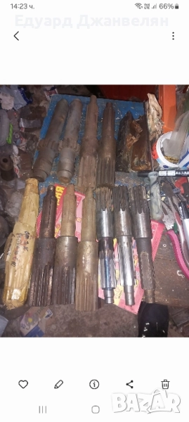 рейкови валове ц8,ц10,ц11, снимка 1