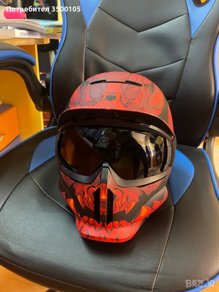Ruroc RG1-DX HELMET - EL DIABLO, снимка 1