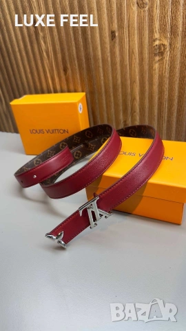 Дамски Колани - Две Лица ⚜️ Louis Vuitton , снимка 5 - Колани - 53064318