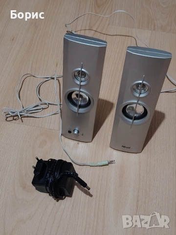 Колонки Trust Silver 2.0 SP2450M 6W, снимка 3 - Тонколони - 52570349