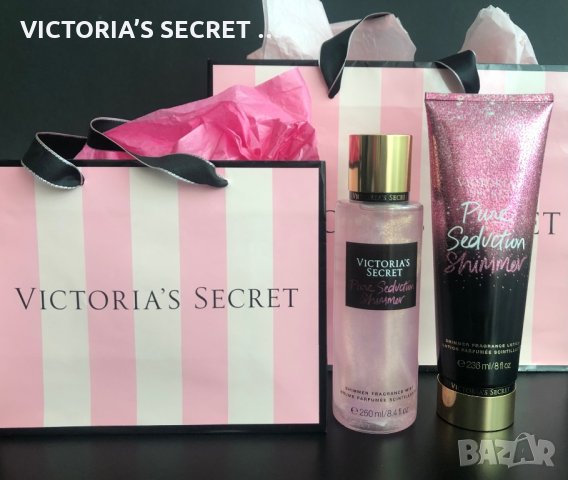 Victoria’s Secret Love Spell Shimmer подаръчни комплекти с блестящи частици, лосиони, спрейове, снимка 3 - Подаръци за жени - 34834220