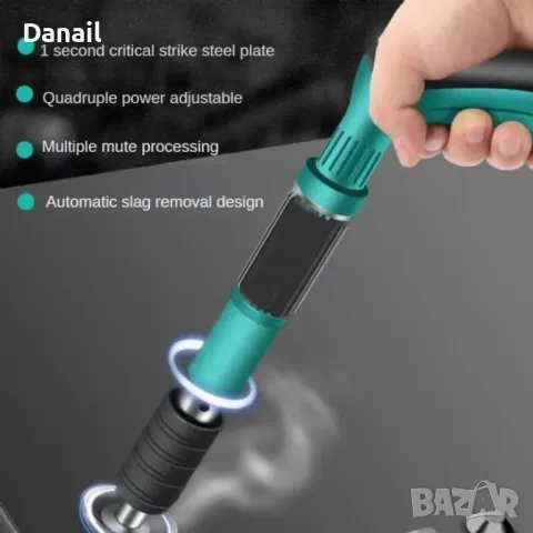 Ръчен пистолет за стоманени пирони пистолет за нитове инструмент за бетонна стена, снимка 13 - Други инструменти - 49422842