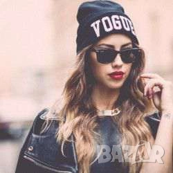 Шапка BOY LONDON зимна дебела, едра плетка, Original beanie, снимка 4 - Шапки - 53644641