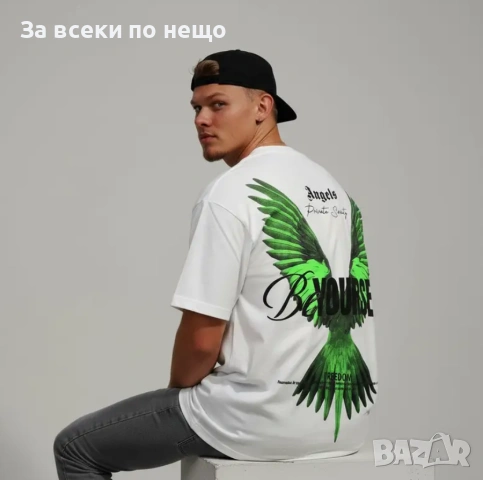 Мъжка тениска Angels BE YOURSELF Код Moskito4, снимка 4 - Тениски - 53813373