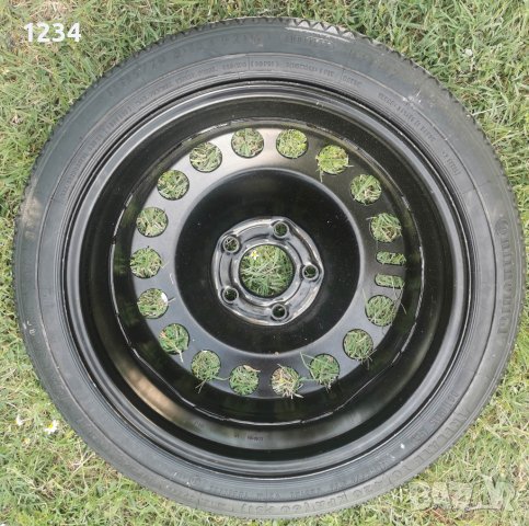 резервна гума с джанта тип патерица за OPEL, ALFA ROMEO, JEEP, SAAB 5x110 Ф65.1мм , снимка 2 - Аксесоари и консумативи - 41681285