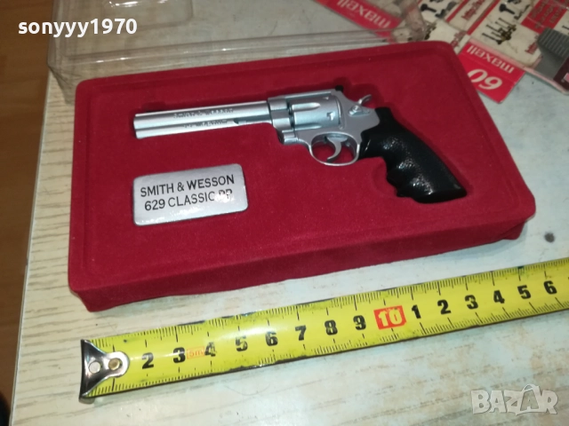 SMITH & WESSON 629 CLASSIC PP МЕТАЛЕН ПИСТОЛЕТ ЗА КОЛЕКЦИЯ-ВНОС SWISS 2109251244 , снимка 15 - Колекции - 51785269