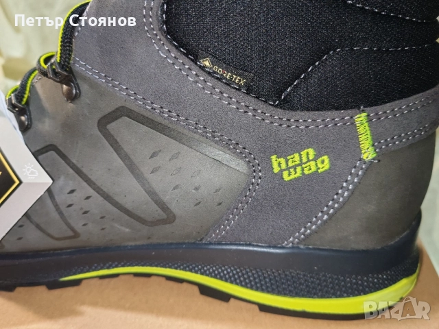 Страхотни мъжки туристически боти HANWAG Torsby GTX №46, снимка 4 - Други - 51902523