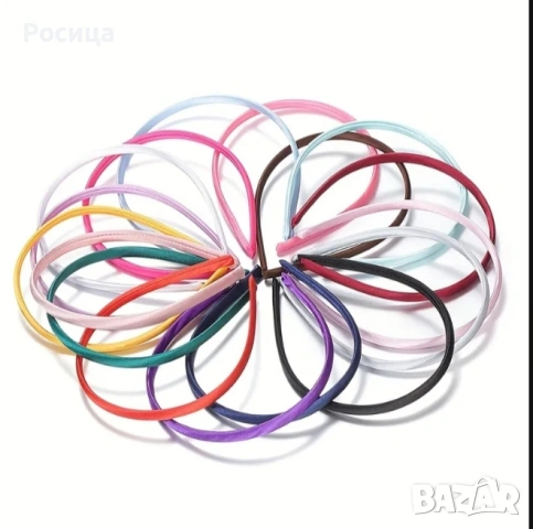 Комплект от 10 броя диадеми за коса , снимка 3 - Аксесоари за коса - 53804373