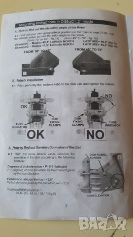 Мотор за сателитна чиния, снимка 4 - Приемници и антени - 52964613