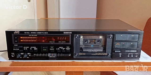 JVC TD-V66 - Триглав касетен дек, снимка 2 - Декове - 52802216
