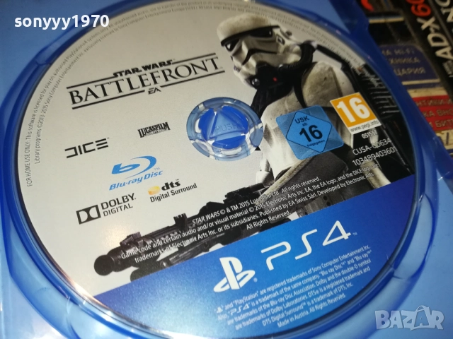 SONY PS4 GAME STAR WARS BATTELFRONT 0510251811, снимка 11 - Игри за PlayStation - 51953613