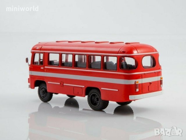 ПАЗ 3201С градски автобус 1975 - мащаб 1:43 на Наши Автобуси моделът е нов в блистер, снимка 4 - Колекции - 40516526