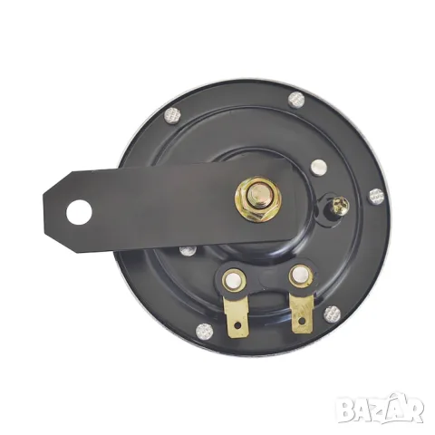 Единичен метален клаксон 12V 99 mm, снимка 3 - Аксесоари и консумативи - 55865437