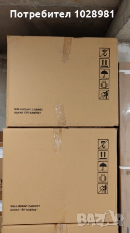 19'' комуникационен шкаф 9U, снимка 2 - Друга електроника - 53762439