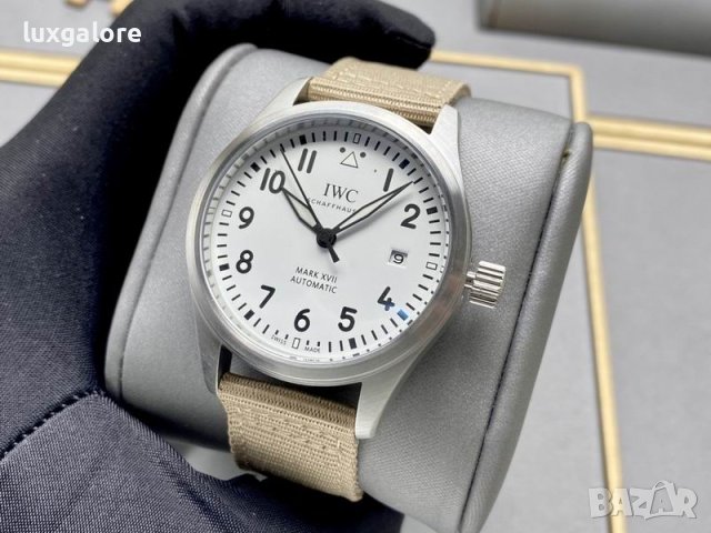 Мъжки часовник IWC Pilot's Watch Mark XVIII с автоматичен механизъм, снимка 2 - Мъжки - 41892405