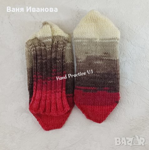 Плетени чорапи, снимка 11 - Дамски чорапи - 38142445