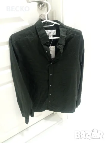 Памучна риза H&M -selected by David Beckham, снимка 1