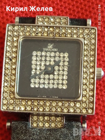 Модерен дамски часовник Swarovski swiss made стил и елегантност 51702, снимка 3 - Дамски - 53590477