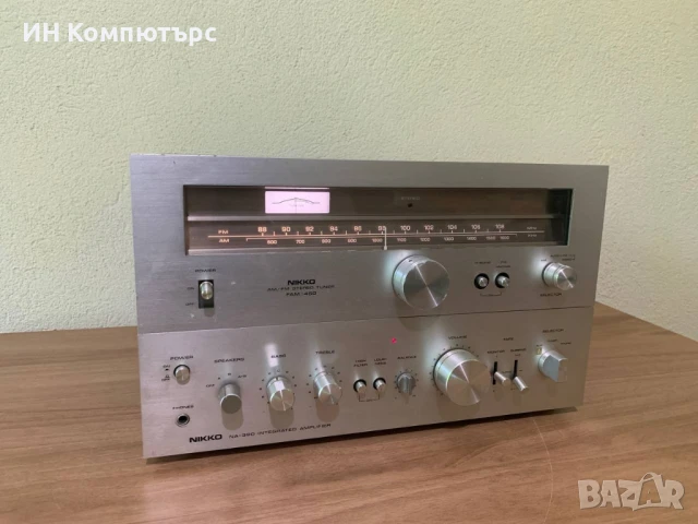 Продавам сет Nikko от два компонента, снимка 4 - Ресийвъри, усилватели, смесителни пултове - 51055717