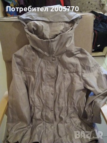 Дамско сребристо пролетно яке, размер М/L