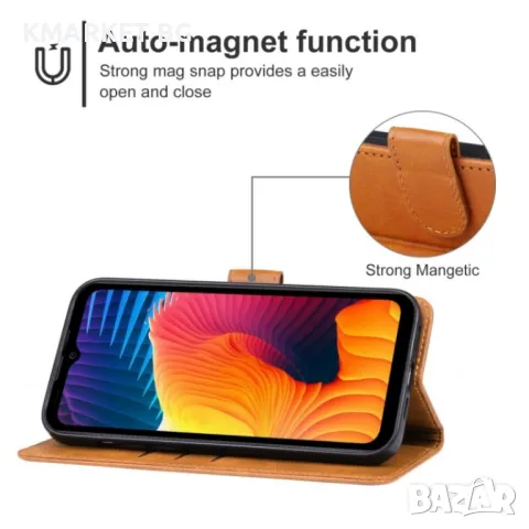 Doogee V30 5G Magnetic Wallet Калъф и Протектор, снимка 8 - Калъфи, кейсове - 48699074