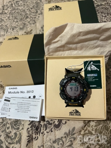 Продавам часовник Casio Pro Trek PRG-340-3ER зелен