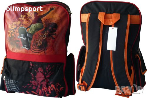 Ученическа раница 150679 Топ модел,с 2 основни отделения с цип и с два странични джоба, един отпред , снимка 3 - Раници - 36415536