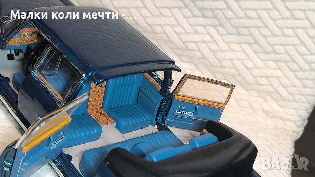 метална кола Мерцедес - 35 см дължина , снимка 6 - Колекции - 56086249