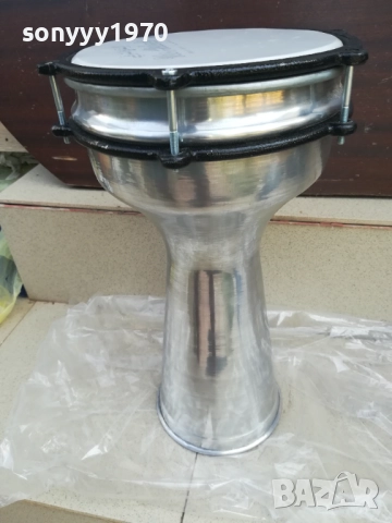 ЛЪСКАВА ГОЛЯМА ТАРАМБУКА С БОЛТОВЕ-41Х24СМ 0209251933, снимка 6 - Ударни инструменти - 51583780